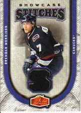 2006-07 Flair Showcase Stitches #SSMO Brendan Morrison Jsy - NM-MT