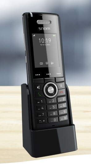 Téléphone sans fil Snom M65 | Combiné VoIP haut de gamme pour base M700, Audio HD