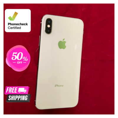 Apple iPhone X Space Gray/ Silver 64GB/ 256GB Unlocked, Verizon & T-Mobile 