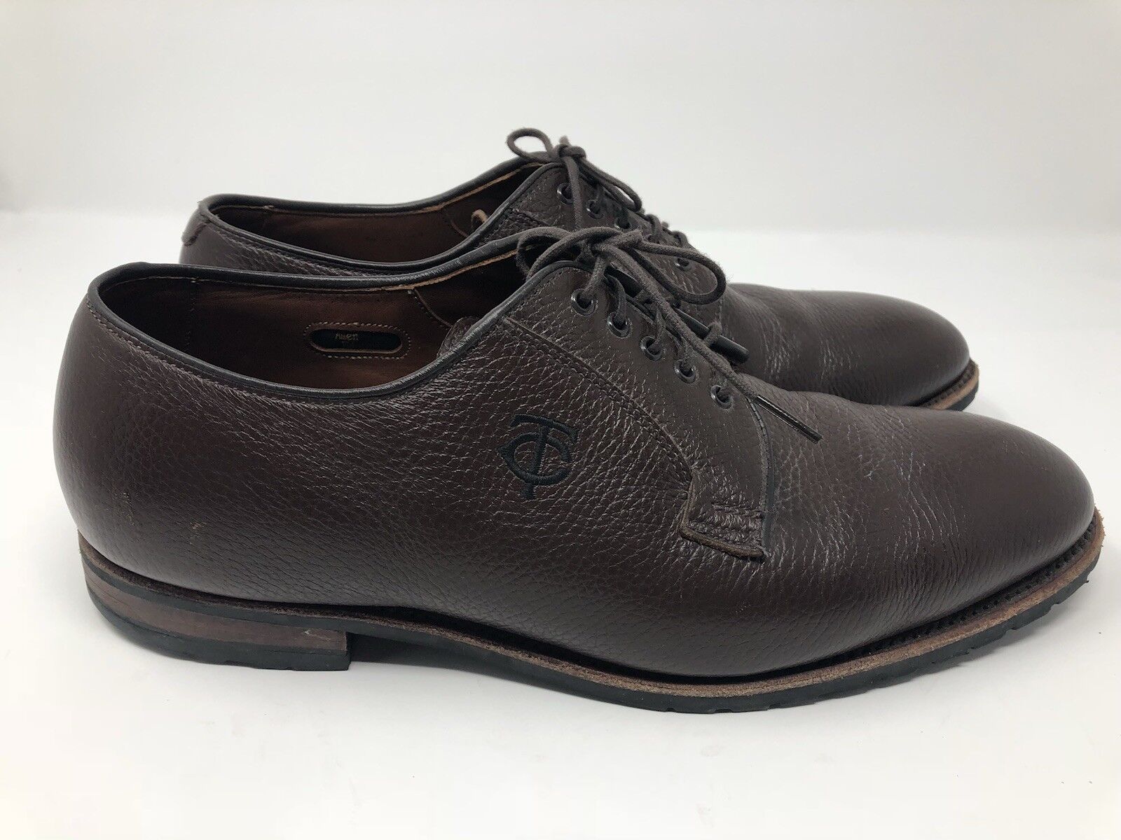 Allen Edmonds San Marco Pebbled marrone Pelle Oxfords Uomo US Size 11 D MN Twins Allen Edmonds Pelle San Marco Pebbled marrone Pelle Edmonds Oxfords Uomo US Size 11 D MN Twins 27c2ba