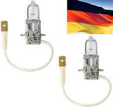 Flosser Rally H3 100w 13320 Two Bulbs Fog Light High Watt Off Road Plug Play Oe