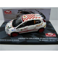 Abarth Grande Punto S20000 Monte Carlo Vincitore Auto Rally Modello Diefuso SCALA 1/43