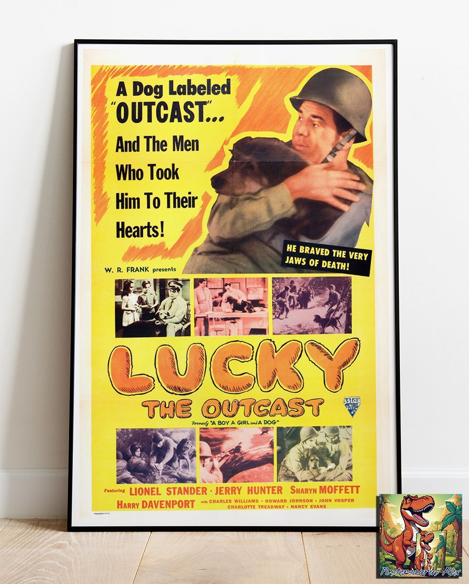 Lucky The Outcast Repro Movie Poster Similar To A1 36