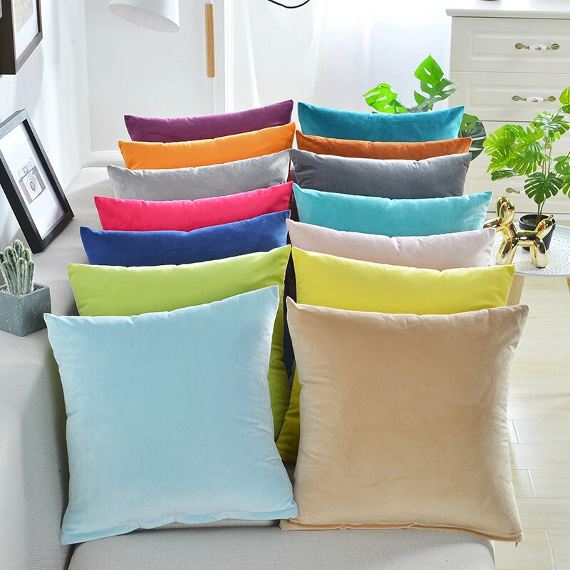 Luxury velvet pillows 2025