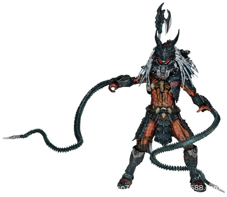 NECA Predator Kenner Deluxe Clan Leader Action Figure PVC Model