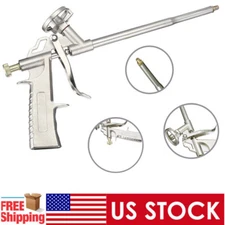 Pro PU Foam Gun NIB Expanding Spray Applicator New & Improved Adapter Basket US