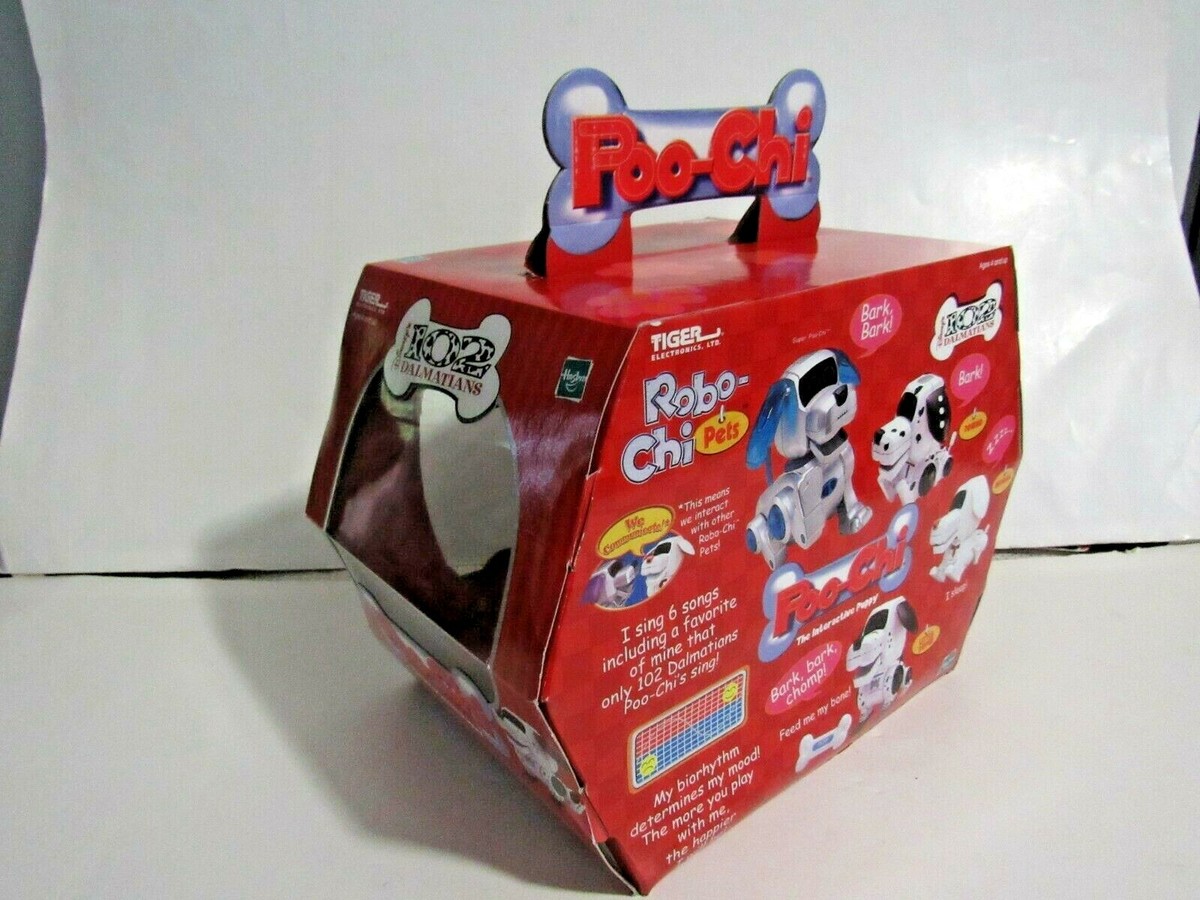 102 Dalmatian RARE white Poo-Chi interactive Tiger Electronics