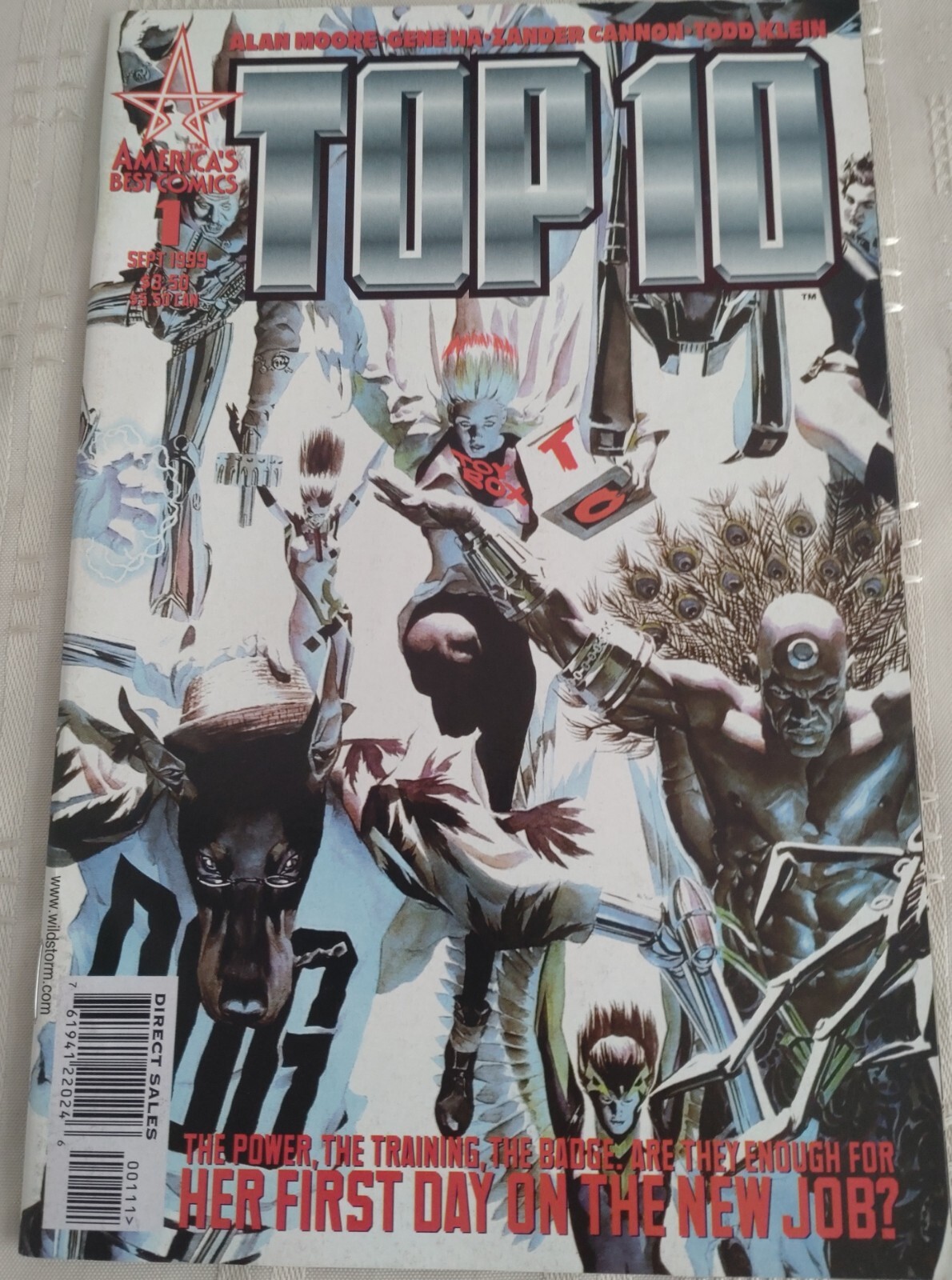 DC COMICS TOP 10 #1 SEPT 1999 VARIANT COVER EX CON £7.99