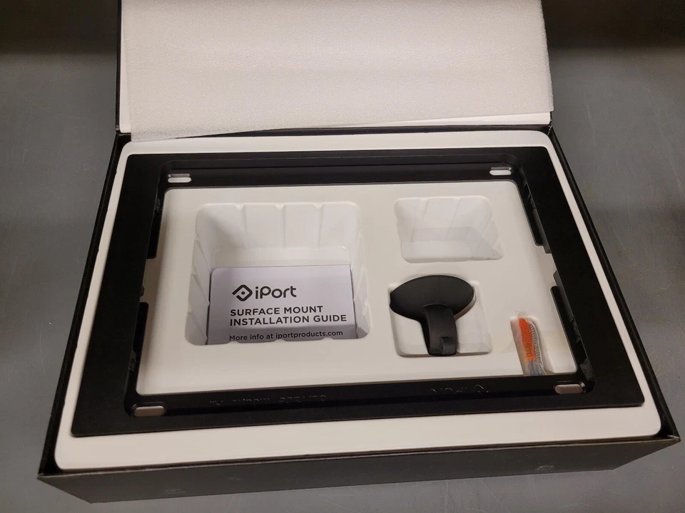 iPort 70703 Surface Mount Bezel BLACK for iPad 9.7" NEW - Image 2 of 2