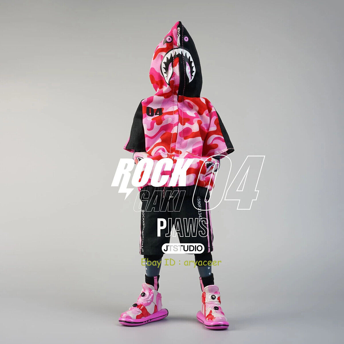 JT STUDIO 1/6 Rock Gaki 03+04 Heterochromia Limited Figure JT STUDIO 1/6 Rock Gaki 03+04 Heterochromia Limited Figure
