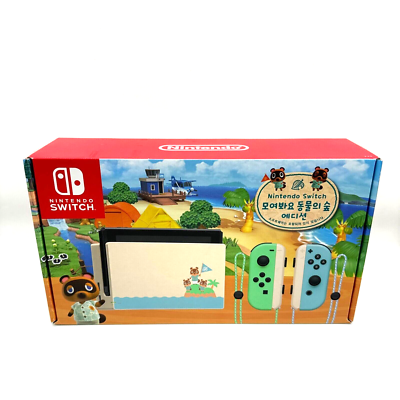 Nintendo Switch Animal Crossing Limited Edition Korean Version | eBay