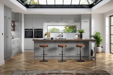 Light Grey Shaker Kitchen Units | Rigid Built 18mm MFC | Not Ex-Display | Blum