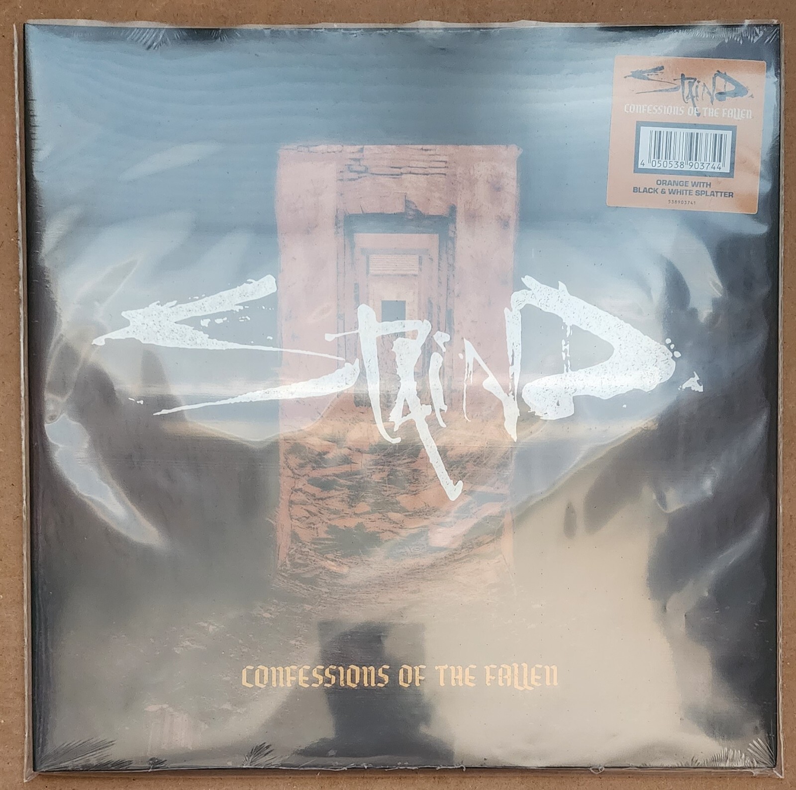 Staind: Confessions Of The Fallen - New 1 LP  Orange/Black/White Signed Vinyl
