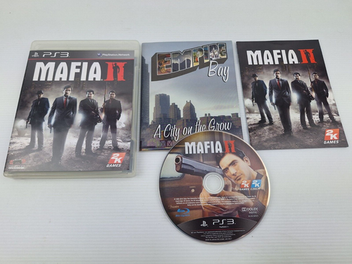 Mafia II 2 Playstation 3 PS3 Complete With Manual & Poster Map PAL Free Post