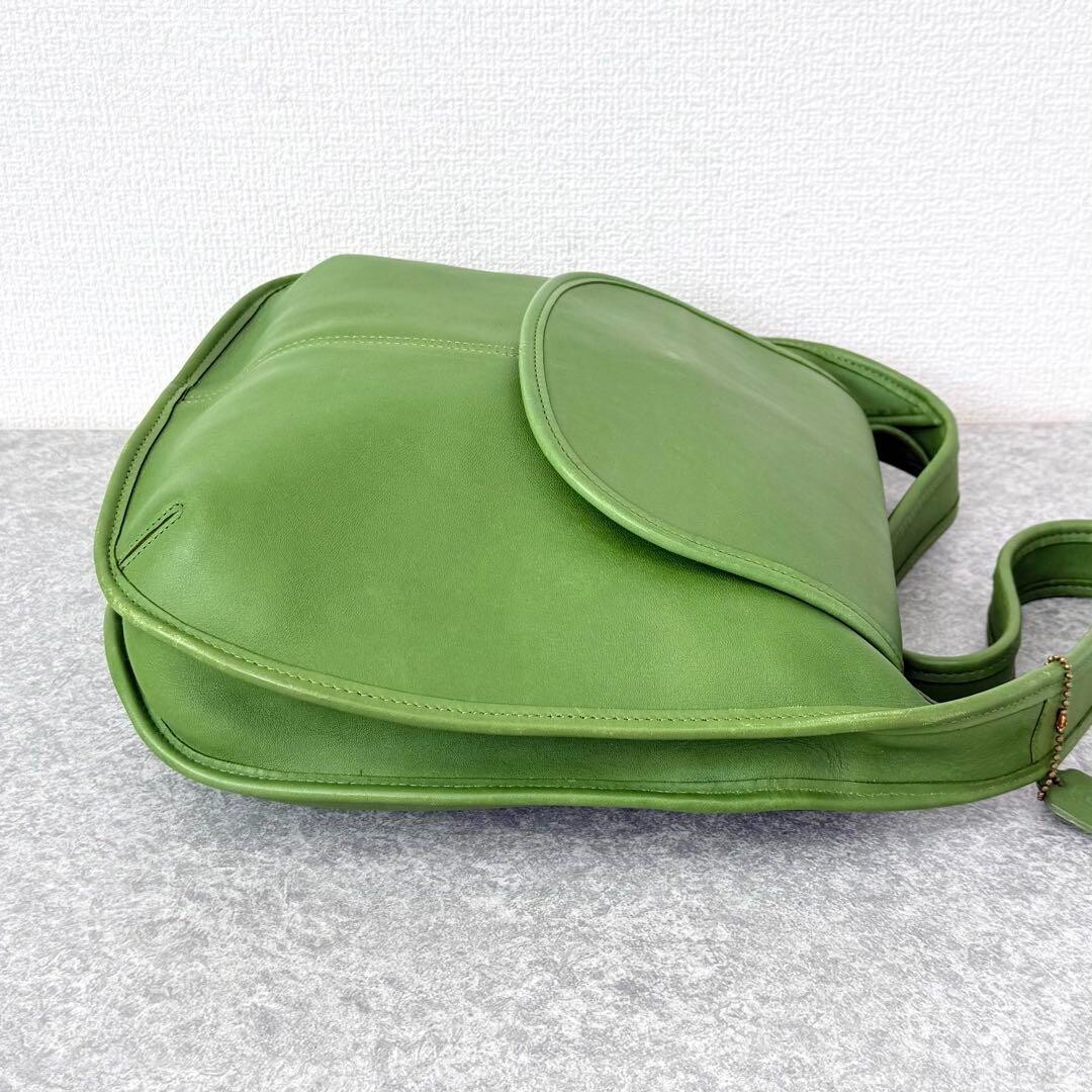 バッグ Coach Ergo Flap Shoulder Bag Green COACH Ergo Flap Shopper Leaf Green Leather Shoulder Bag | eBay