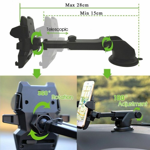Universal Car Windshield Suction Cup Holder Dash Mount Stand for Cell Phone GPS - Picture 6 of 12