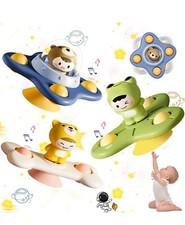 Baby Infant High Chair Toys with Suction Cups Montessori HighchairRattle Toy