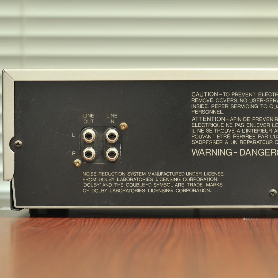 【動作OK】DENON　テープデッキ　DR-F6　ASY6-1E DENON DR-F6 – Audiolife － Enjoy your audio life!!