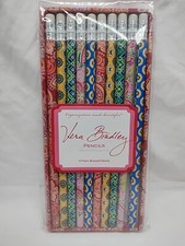 Vera Bradley Paper Wrapped Pencils Set Of 10 Take Note Collection