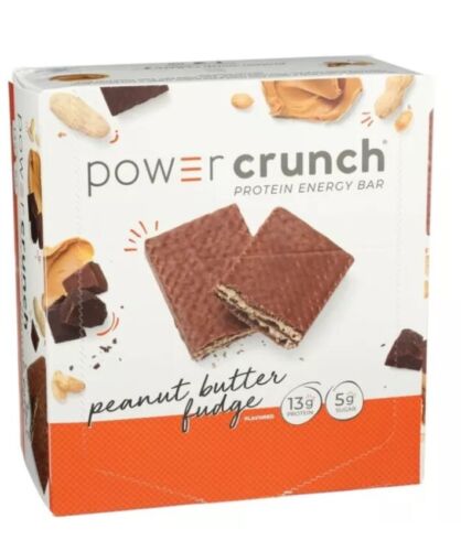 Power Crunch Protein Energy Bar, Peanut Butter Fudge - 12 Count