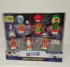 Roblox DEVSERIES Jailbreak Hiding In Plain Sight 6 Action Figures Virtual Code