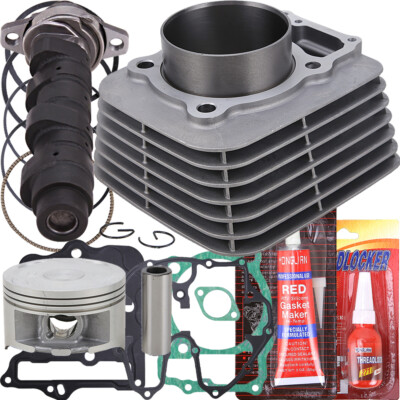 For HONDA TRX400EX 99-08 Hot Cam Stage 2 Camshaft & Cylinder Piston Gasket Kit