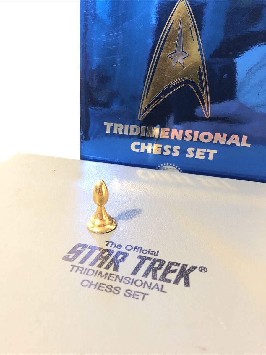  Star Trek Tri-Dimensional Chess Set, 1994 Original