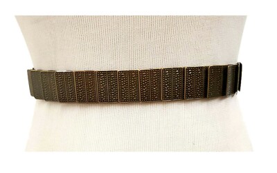 👍Larg-X-Large Brass 💖⭐Designer Nine West Stretch Chain Women's