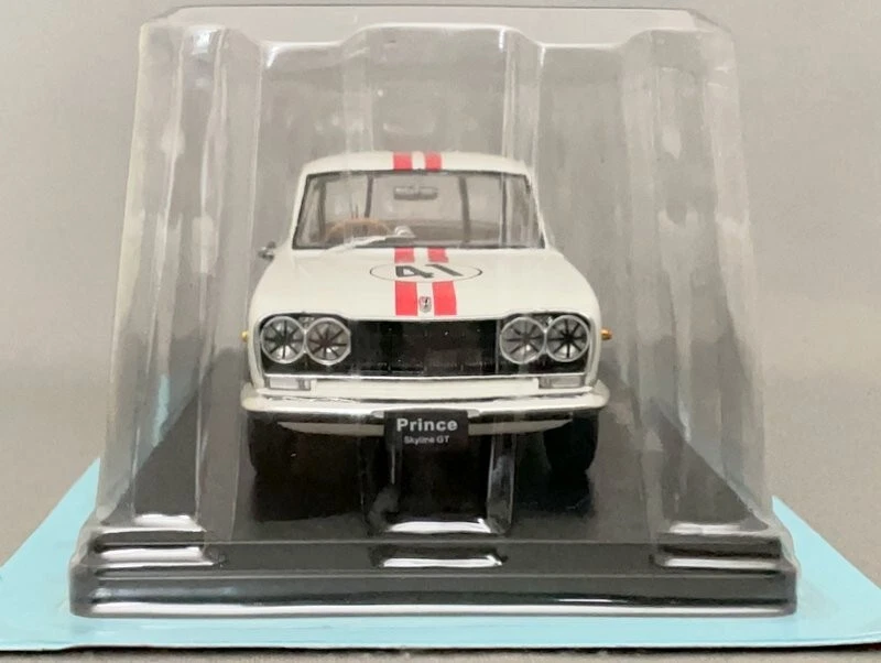 1/24 Japanese Cars Collection (190) Prince Skyline GT (Japan GP 1964) Hachette - Immagine 4 di 4