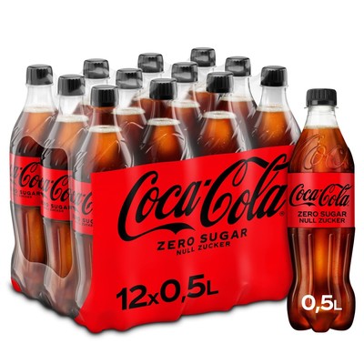 Coca-Cola Zero Sugar 12 x 0,5l incl. 3,00  Pfand=3,00 /L