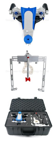 Dental Lab Fully Articulator and Facebow Adjustable Calibration Kit with Case - Picture 12 of 16