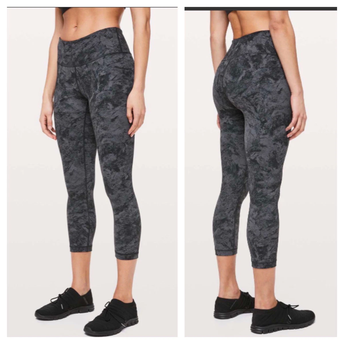 Lulu lemon grey mid rise leggings