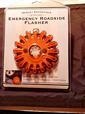 HE Road Flares Emergency Disc Safety Light Flashing Roadside Beacon Warning