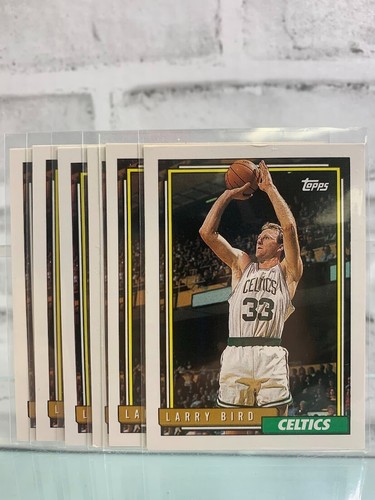 1992-93 Topps Basketball Larry Bird #1 6 Karten Lot