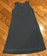 MPG Mondetta Casual Tennis Dress Pockets Built In Bra Modal Tencel Teak Green