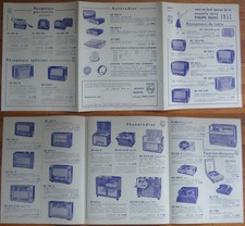 Super 1952 Catalog - Philips Radios-  MANY Illustrations