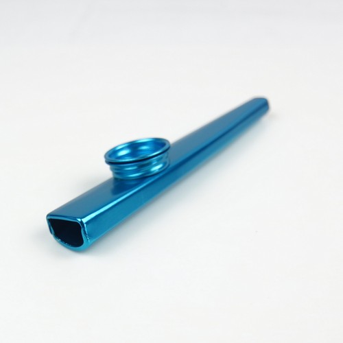 Metal Kazoo Flute Diaphragm Mouth Harmonica wind Instrument, Blue - Picture 3 of 4
