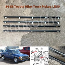 84-88 for Toyota Hilux LN50 LN60 door belt line weatherstrip rubber seal