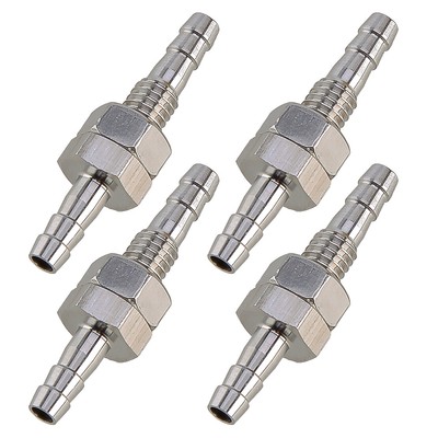 Bulkhead Fitting Schlauchtülle Außengewinde Barb Schlauchverbinder Adapter 4stk