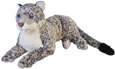 Wild Republic Jumbo Snow Leopard, Giant Stuffed Animal, Plush Toy, Plush Toy, Gi