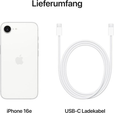 Apple iPhone 16e - 128 GB - White (Unlocked) for sale online | eBay