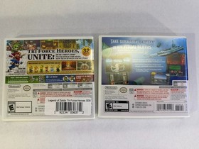 Sealed 3DS Lot New - Zelda Tri Force Heroes + Steel Diver