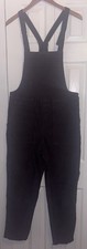 Aerie Gray Corduroy Overalls Size Small