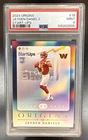 2024 Panini Origins Football Jayden Daniels #18 RC Rookie Start-Ups PSA 9