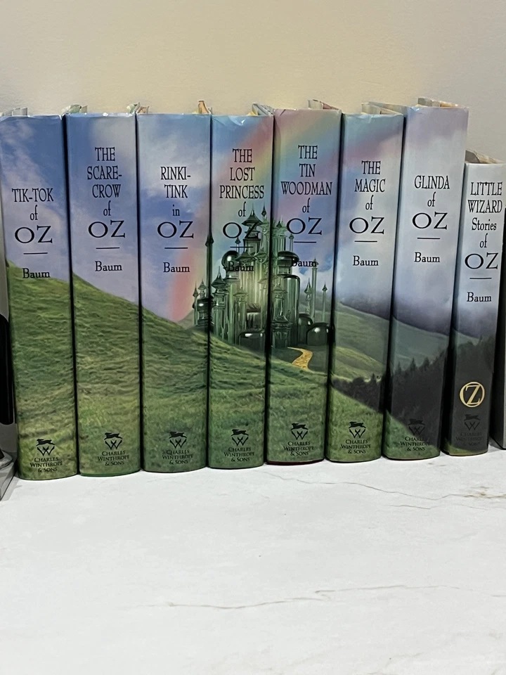 Bradford Exchange Wizard of Oz 1st Edition Library & Collectable bookends Foto 3 de 4