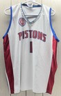 NBA Detroit Pistons Chauncey Billups Jersey #1 Size Large Basketball NBA