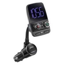 Upgraded Bluetooth 5.4 FM Transmitter for Car, PD 30W Fast Charging Bluetooth