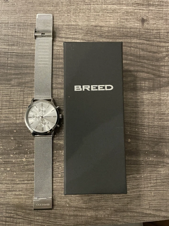 Breed Espinosa Chronograph Model BRD 7601 Japan Mvmt Quartz Watch With Box/paper - image 3 of 4
