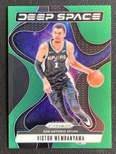Victor Wembanyama 2024-25 Panini Prizm Deep Space Green Prizm #2 -1