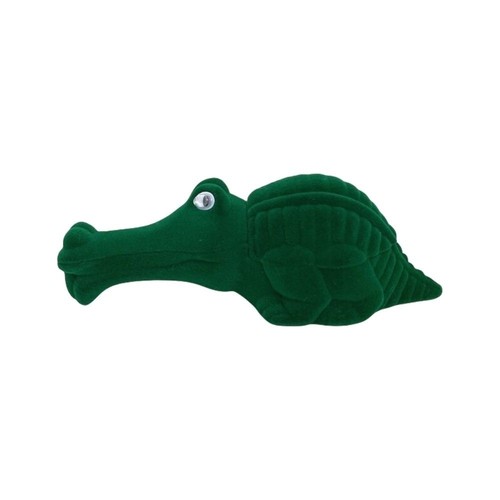 Crocodile Animal Flocked Jewelry Box Lion Koala Necklace Organizer Couples - Picture 16 of 17